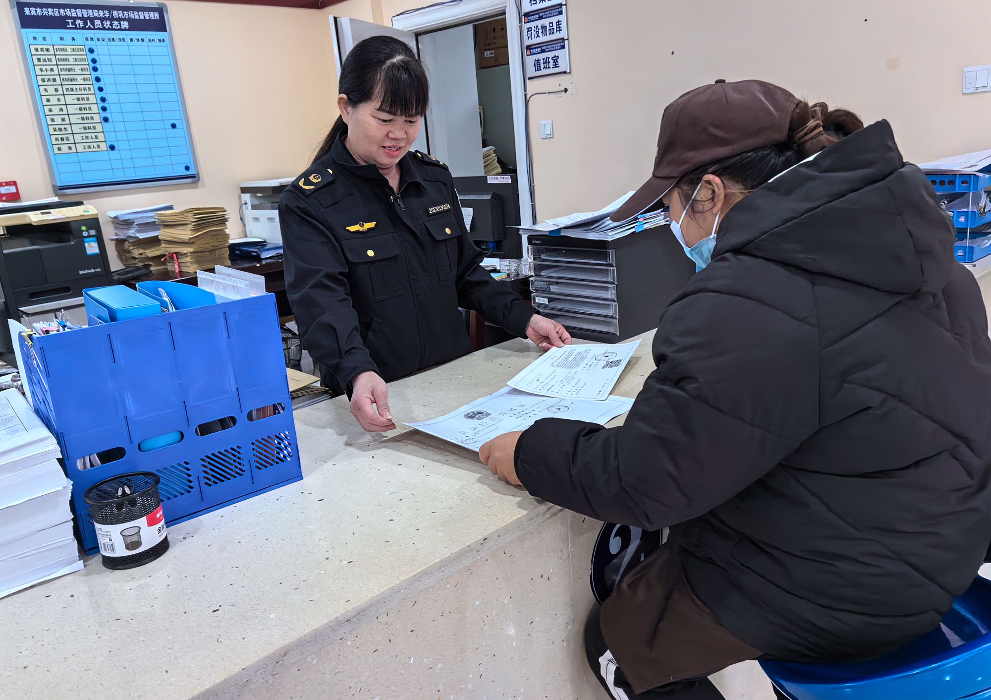 广西来宾市市场监管局五举措拉开校园食堂食品经营许可监管工作序幕(图2)